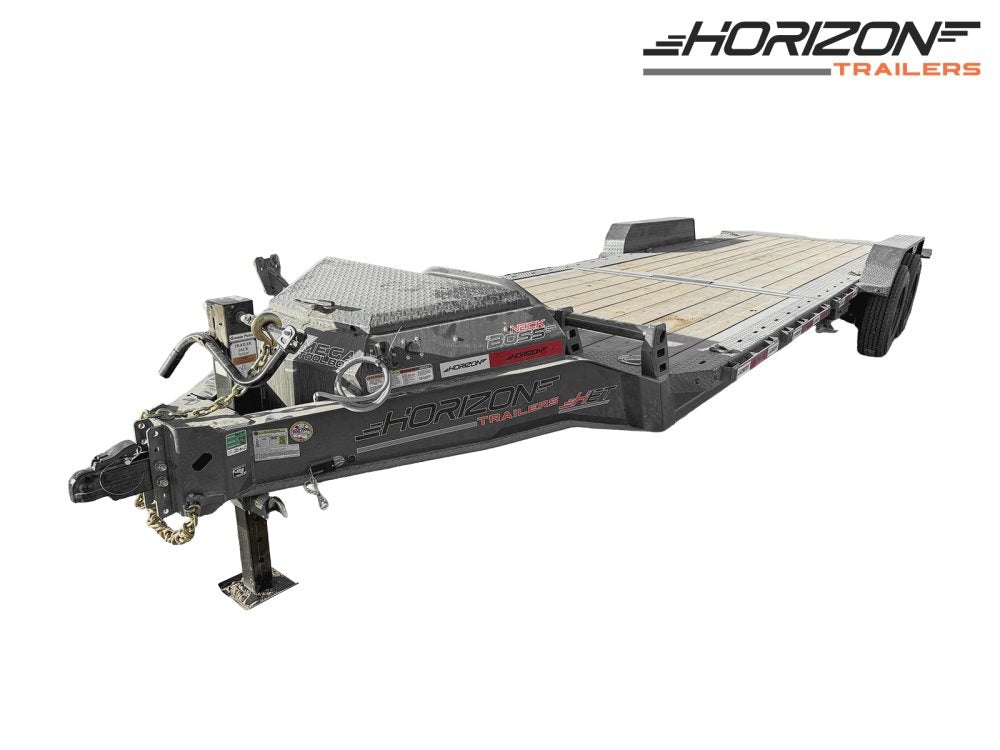 24' Horizon HET Bumper Pull Equipment Tilt Trailer - (2) 10K Axles - Equipment Trailers/Equipment Tilt - Stryker Dealership Group