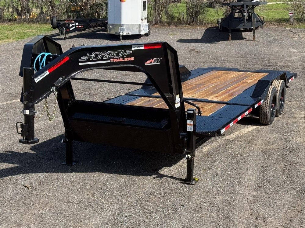 24' Horizon HET Gooseneck Tilt Equipment Trailer 102" Wide (2) 10K Axles - Equipment Tilt - Equipment Trailers - Stryker Dealership Group