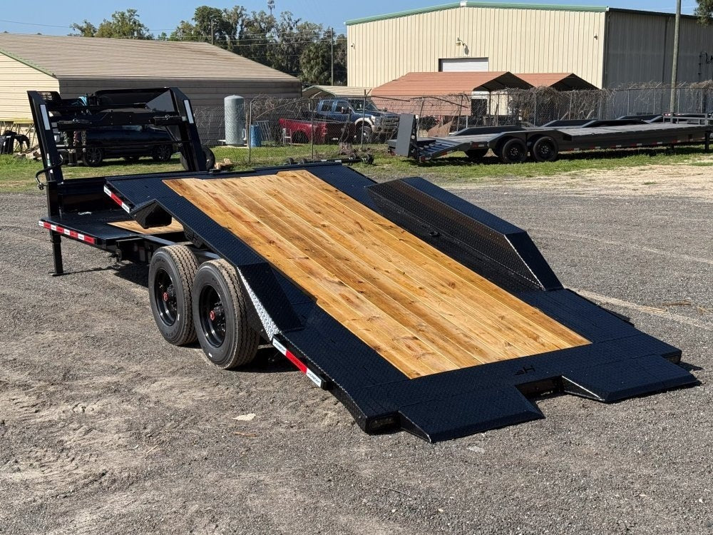 24' Horizon HET Gooseneck Tilt Equipment Trailer 102" Wide (2) 10K Axles - Equipment Tilt - Equipment Trailers - Stryker Dealership Group