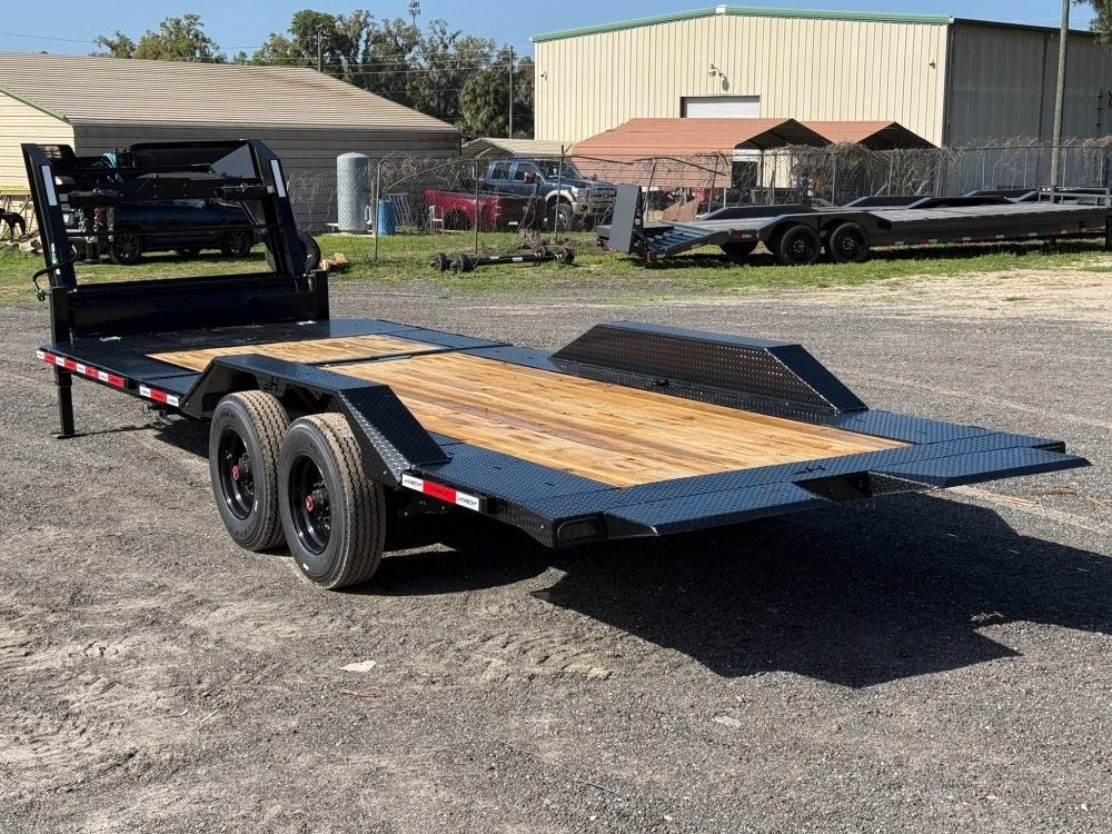 24' Horizon HET Gooseneck Tilt Equipment Trailer 102" Wide (2) 10K Axles - Equipment Tilt - Equipment Trailers - Stryker Dealership Group