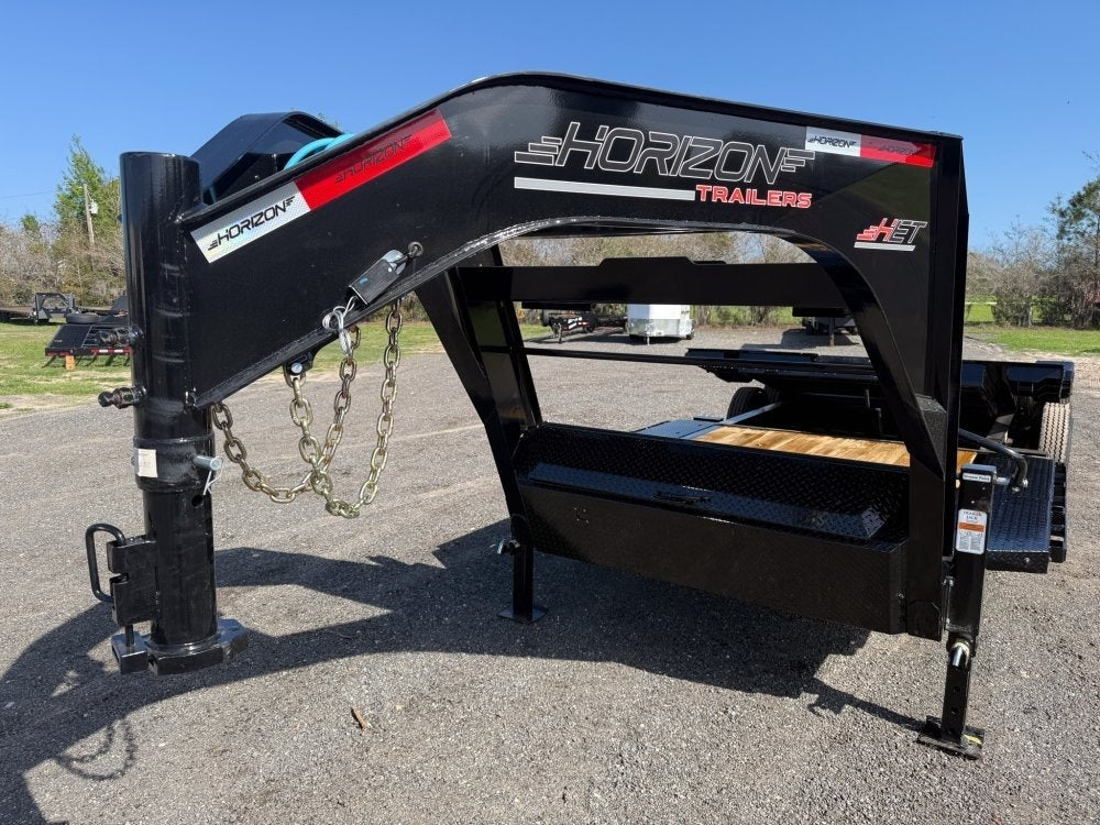24' Horizon HET Gooseneck Tilt Equipment Trailer 102" Wide (2) 10K Axles - Equipment Tilt - Equipment Trailers - Stryker Dealership Group