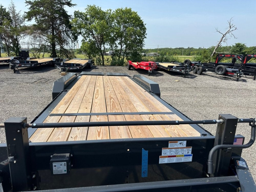 24' I-Beam Equipment Trailer Mega Ramps BP - 7k Axles - 21k - Equipment Trailers - Stryker Dealership Group