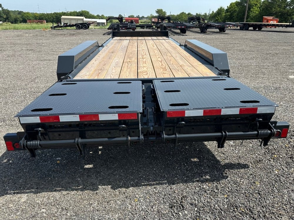 24' I-Beam Equipment Trailer Mega Ramps BP - 7k Axles - 21k - Equipment Trailers - Stryker Dealership Group