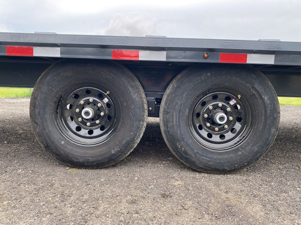 24' Lamar F8 Bumper Pull 14k Deck-over 2 7k Axles 134739 - Equipment Trailers - Stryker Dealership Group