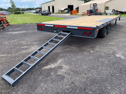 24' Lamar F8 Bumper Pull 14k Deck-over 2 7k Axles 134739 - Equipment Trailers - Stryker Dealership Group