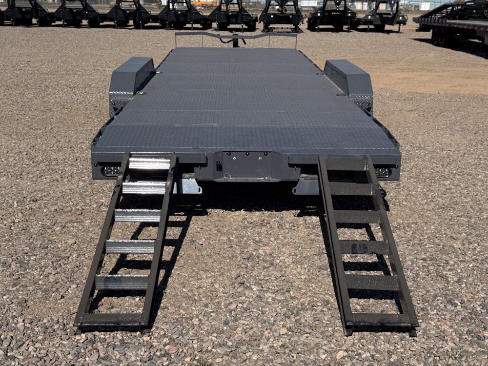 24' RawMaxx ECX Equipment Trailer Slide In Ramps - (2) 8k Axles - Equipment Trailers - Stryker Dealership Group