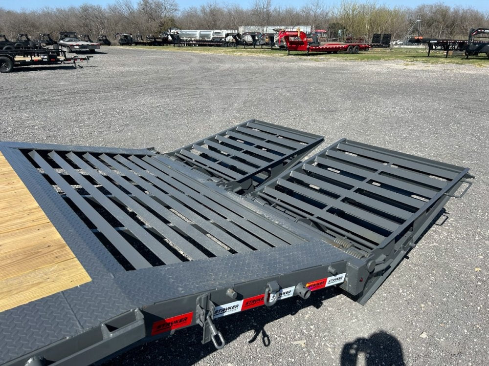 24' Stryker SET Bumper Pull Equipment Trailer DOF - (2) 7K Axles - Equipment Trailers - Stryker Dealership Group