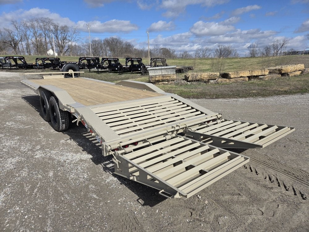 24' Stryker SET Bumper Pull Equipment Trailer DOF - (2) 7K Axles - Low Profile Equipment Trailers - Equipment Trailers - Stryker Dealership Group