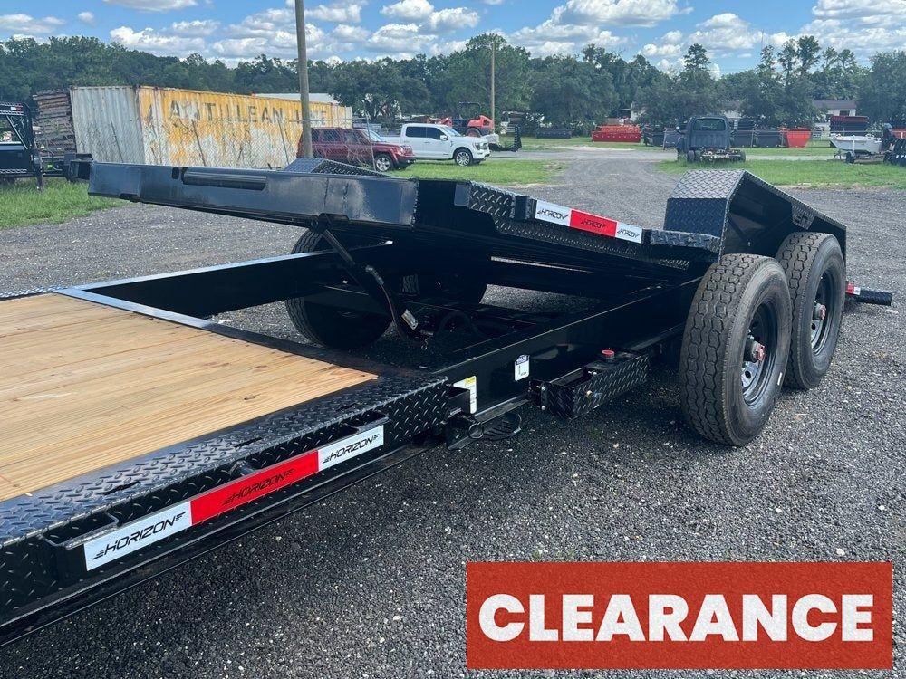 24' Tilt Equipment Trailer (2) 8k Torsion Axles - Equipment Tilt - Stryker Dealership Group