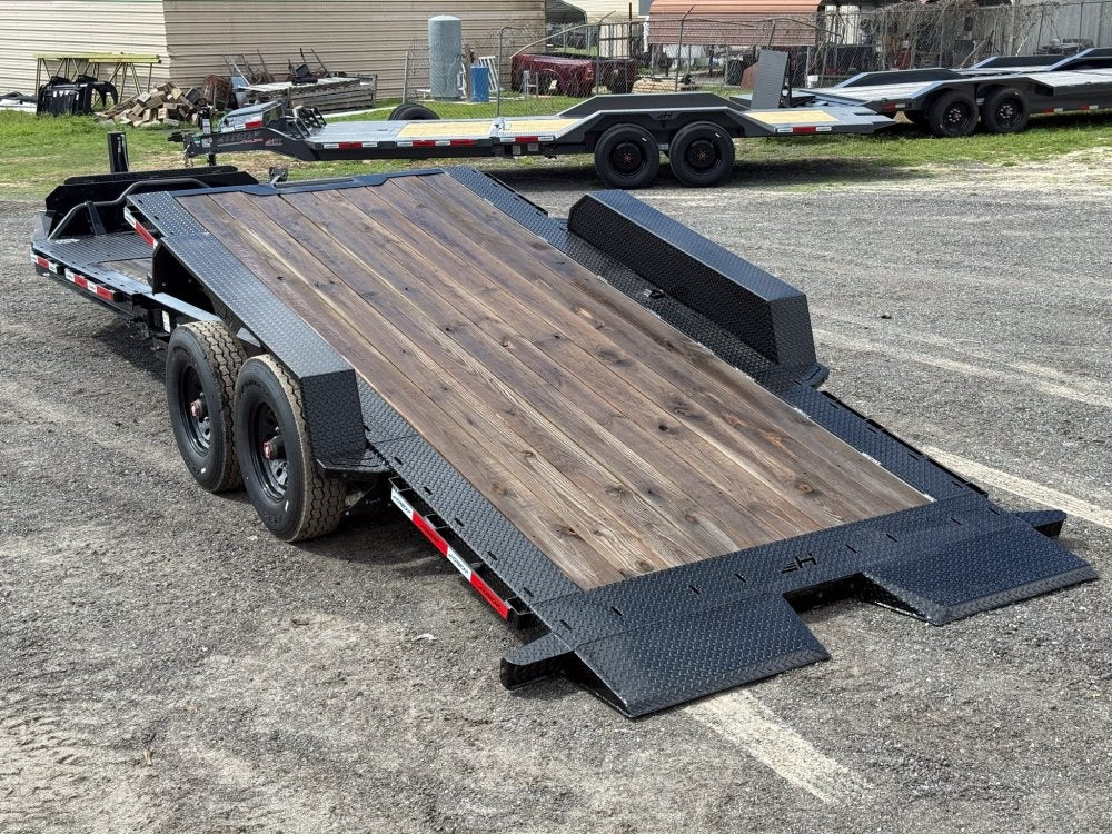 24' Tilt Equipment Trailer (2) 8k Torsion Axles - Equipment Tilt - Equipment Trailers - Stryker Dealership Group