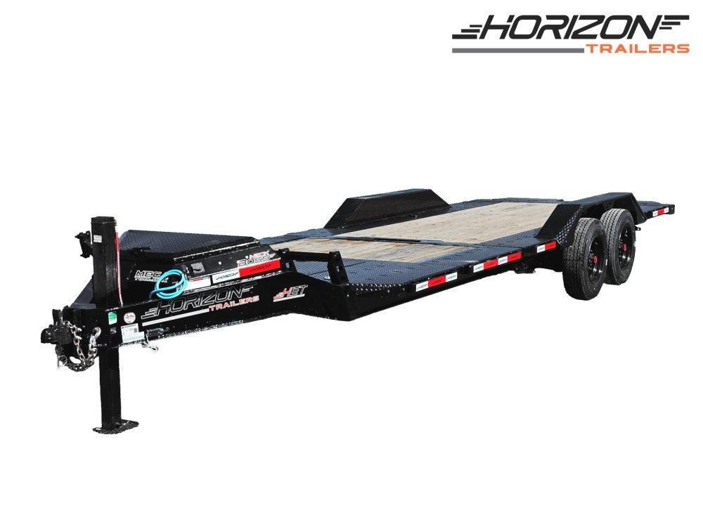 24' Tilt Equipment Trailer Bumper Pull 102" Wide (2) 10K Axles - Equipment Trailers - Stryker Dealership Group