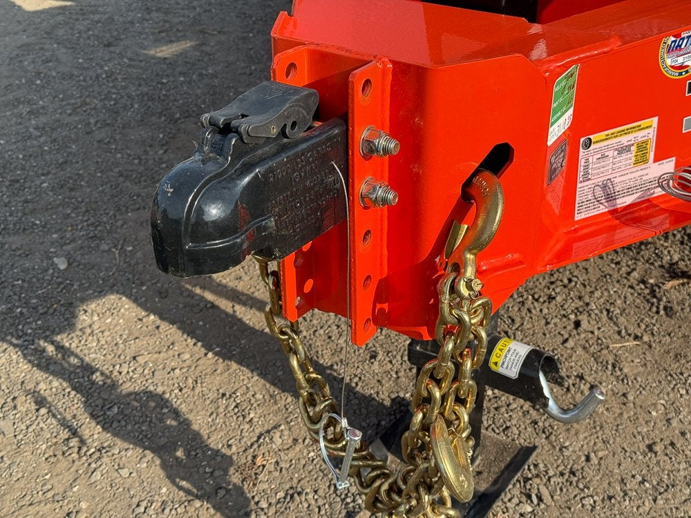 24' Tilt Equipment Trailer Bumper Pull 102" Wide (2) 10K Axles - Equipment Tilt - Stryker Dealership Group