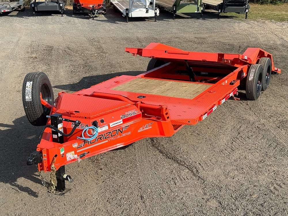 24' Tilt Equipment Trailer Bumper Pull 102" Wide (2) 10K Axles - Equipment Tilt - Stryker Dealership Group