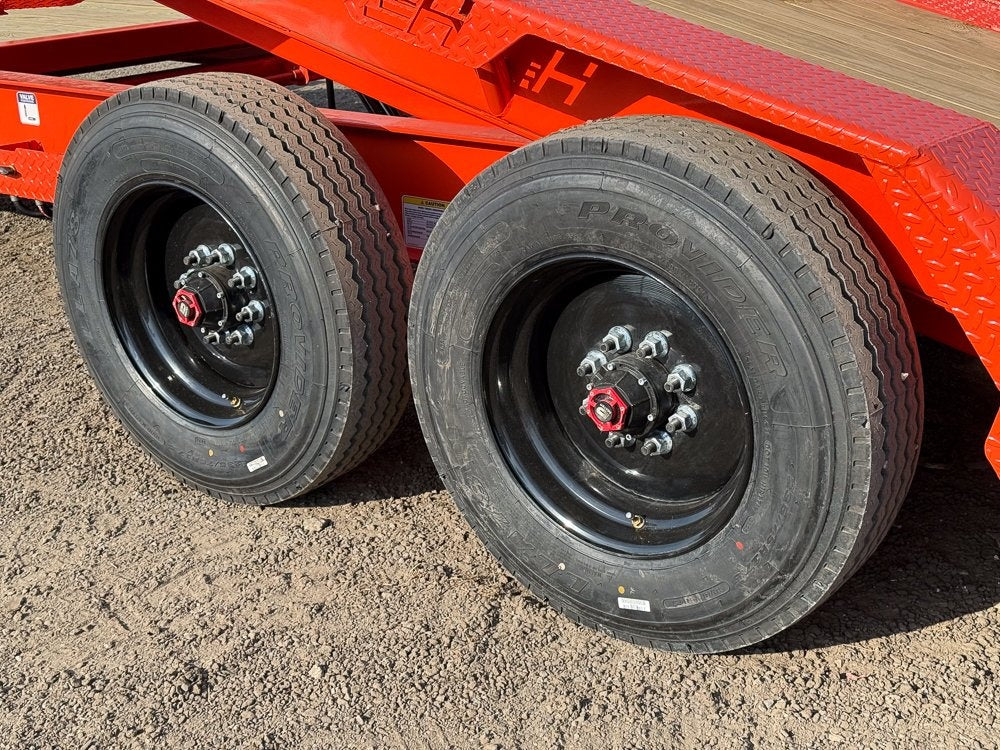 24' Tilt Equipment Trailer Bumper Pull 102" Wide (2) 10K Axles - Equipment Tilt - Stryker Dealership Group