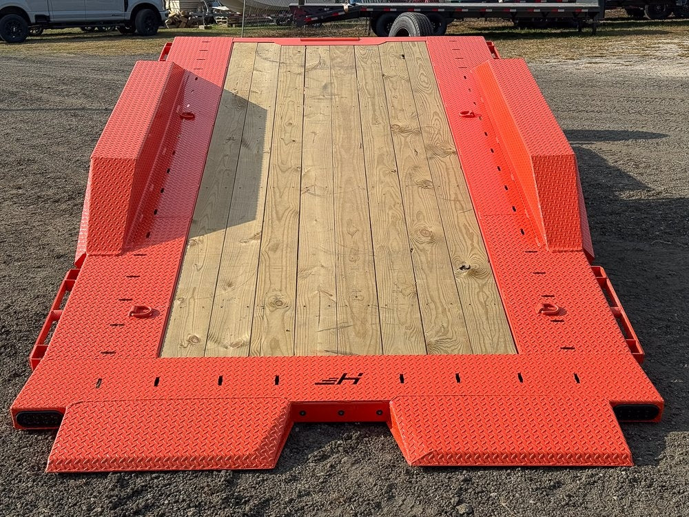 24' Tilt Equipment Trailer Bumper Pull 102" Wide (2) 10K Axles - Equipment Tilt - Stryker Dealership Group