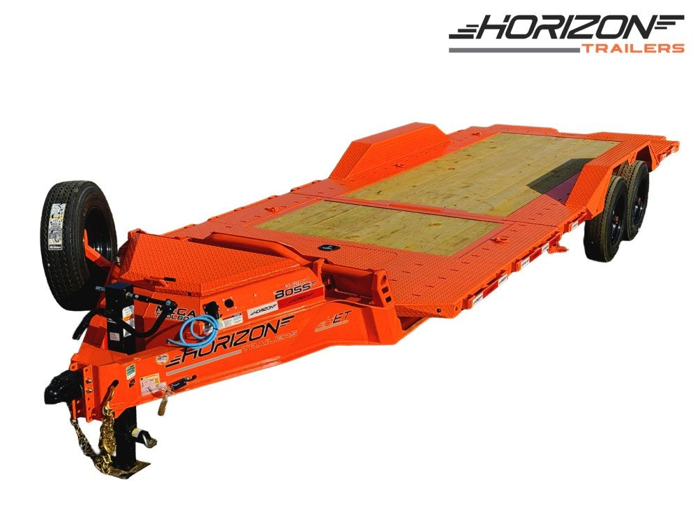 24' Tilt Equipment Trailer Bumper Pull 102" Wide (2) 10K Axles - Equipment Tilt - Stryker Dealership Group