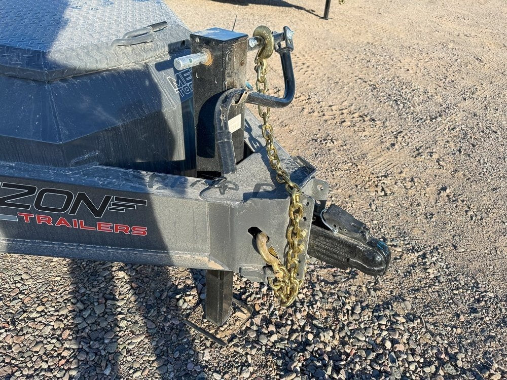 24' Tilt Equipment Trailer Bumper Pull 102" Wide (2) 10K Axles - Equipment Tilt - Stryker Dealership Group