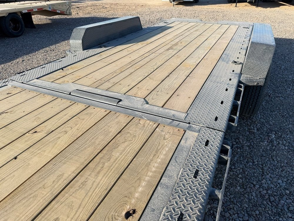 24' Tilt Equipment Trailer Bumper Pull 102" Wide (2) 10K Axles - Equipment Tilt - Stryker Dealership Group