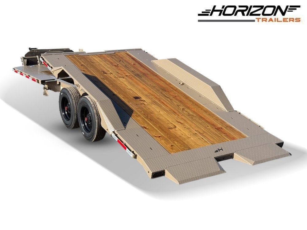 24' Tilt Equipment Trailer Bumper Pull 102" Wide (2) 10K Axles - Equipment Tilt - Equipment Trailers - Stryker Dealership Group