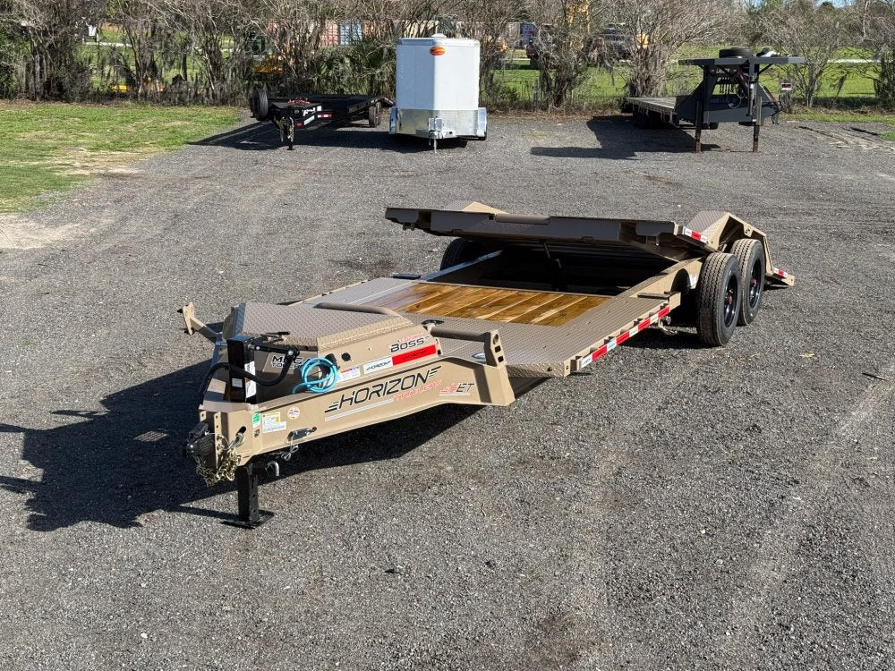 24' Tilt Equipment Trailer Bumper Pull 102" Wide (2) 10K Axles - Equipment Tilt - Equipment Trailers - Stryker Dealership Group