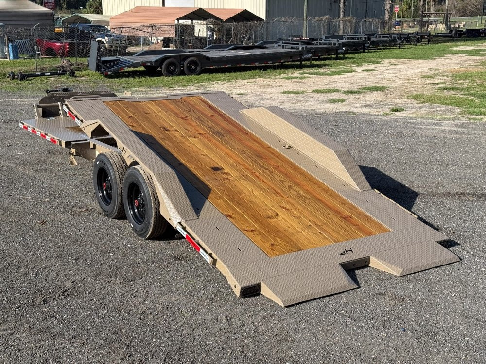 24' Tilt Equipment Trailer Bumper Pull 102" Wide (2) 10K Axles - Equipment Tilt - Equipment Trailers - Stryker Dealership Group