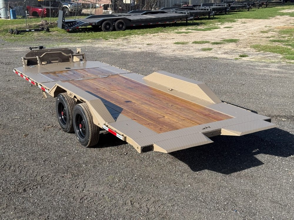 24' Tilt Equipment Trailer Bumper Pull 102" Wide (2) 10K Axles - Equipment Tilt - Equipment Trailers - Stryker Dealership Group