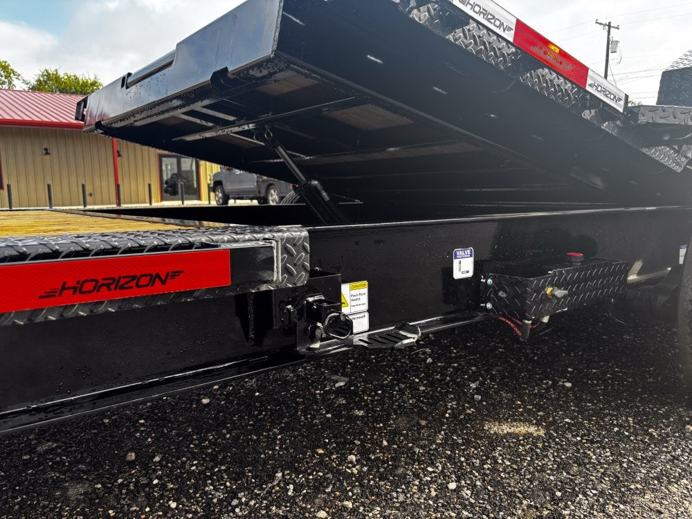 24' Tilt Equipment Trailer Bumper Pull 82" Wide (2) 10K Axles - Equipment Tilt - Stryker Dealership Group