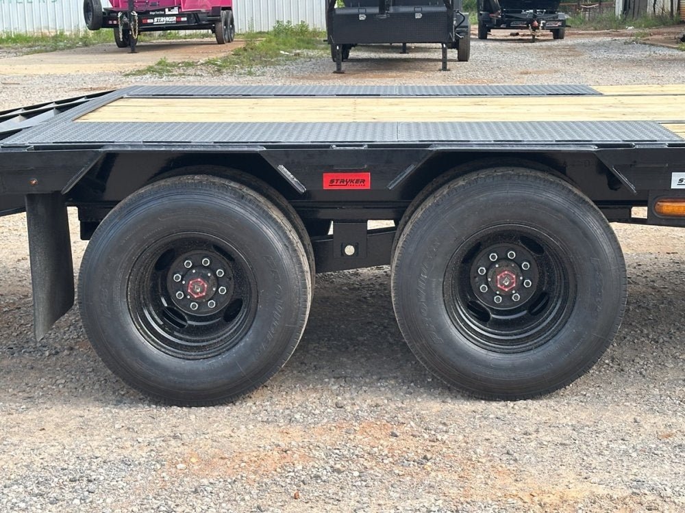 25' Stryker Gooseneck (2) 10K Axles Mega Ramps Dual Wheels 3475 - Stryker Dealership Group