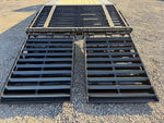 25' Stryker Gooseneck Deckover Trailer Mega Ramps - (2) 7K Axles 003788 - Stryker Dealership Group
