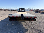 25' Stryker Gooseneck Deckover Trailer Mega Ramps - (2) 7K Axles 003904 - Stryker Dealership Group