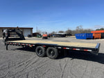 25' Stryker Gooseneck Deckover Trailer Straight Deck - (2) 7K Axles 003902 - Stryker Dealership Group