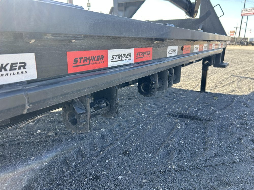 25' Stryker Gooseneck Deckover Trailer Straight Deck - (2) 7K Axles 3902 - Stryker Dealership Group