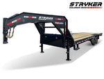 25' Stryker Gooseneck Deckover Trailer Straight Deck - (2) 7K Axles 3902 - Stryker Dealership Group