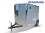 5 x 8 DX 3K Flat Top V Nose Enclosed (1) - 3500 lb Axle 155319