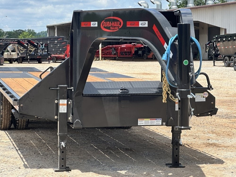 25' DKO Gooseneck Deckvoer 20' + 5' Mega Ramps (2) 12K Axles, Dual Tires - 12K MR/Deckover Trailers - Stryker Dealership Group