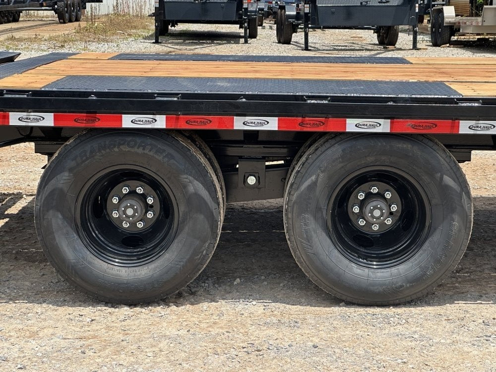 25' DKO Gooseneck Deckvoer 20' + 5' Mega Ramps (2) 12K Axles, Dual Tires - 12K MR/Deckover Trailers - Stryker Dealership Group