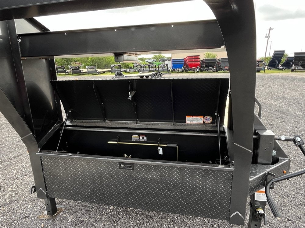 25' FMAX GN Deckover Trailer - 7k Axles - Max Ramps - 7K MR/Deckover Trailers - Stryker Dealership Group