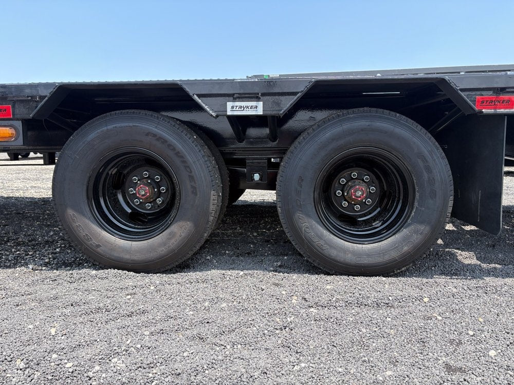 25' Stryker Gooseneck (2) 10K Axles Mega Ramps Dual Wheels - 10K MR DW/Deckover Trailers - Stryker Dealership Group