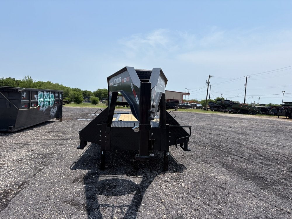 25' Stryker Gooseneck (2) 10K Axles Mega Ramps Dual Wheels - 10K MR DW/Deckover Trailers - Stryker Dealership Group