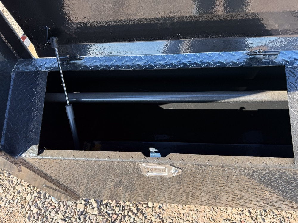 25' Stryker Gooseneck (2) 7K Axles Mega Ramps 14 ply Tires - Super Single Deckover/DO 7K MR - Stryker Dealership Group