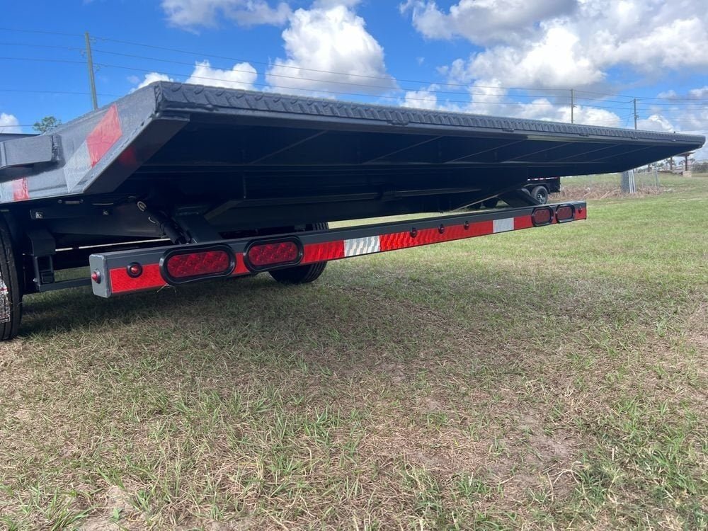 26' FA Gooseneck Deckover Tilt - 8k Axles - 16 Ply Tires with Spare 140851 - Stryker Dealership Group