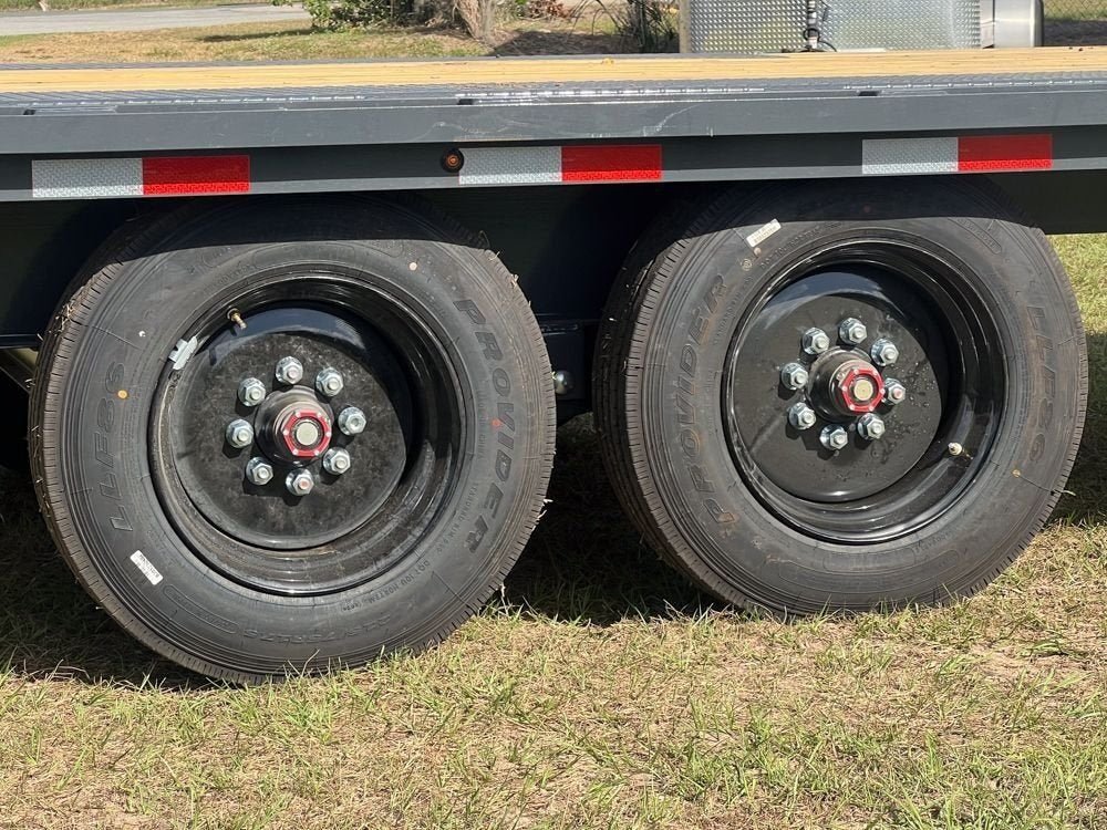 26' FA Gooseneck Deckover Tilt - 8k Axles - 16 Ply Tires with Spare 140851 - Stryker Dealership Group