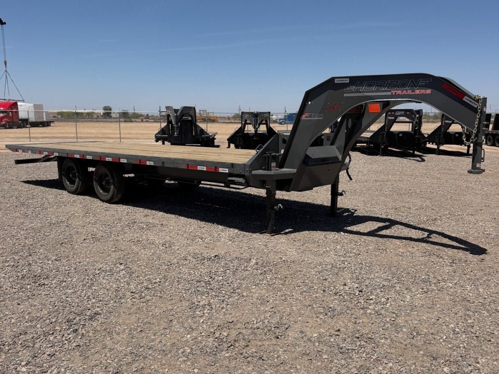 26' Horizon FFHSS Gooseneck Deckover Full Tilt Trailer - (2) 10K Axles 014792 - Stryker Dealership Group