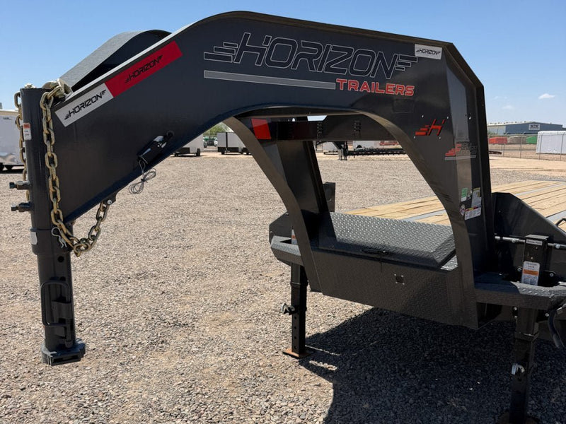 26' Horizon FFHSS Gooseneck Deckover Full Tilt Trailer - (2) 10K Axles 014792 - Stryker Dealership Group