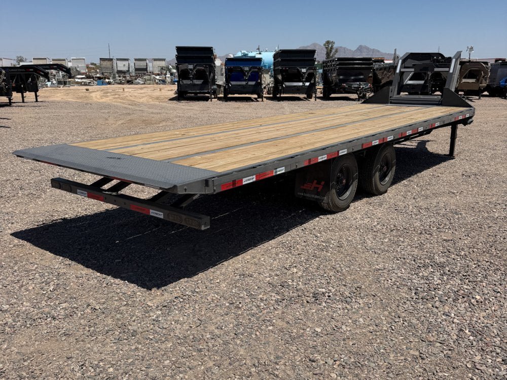 26' Horizon FFHSS Gooseneck Deckover Full Tilt Trailer - (2) 10K Axles 014792 - Stryker Dealership Group
