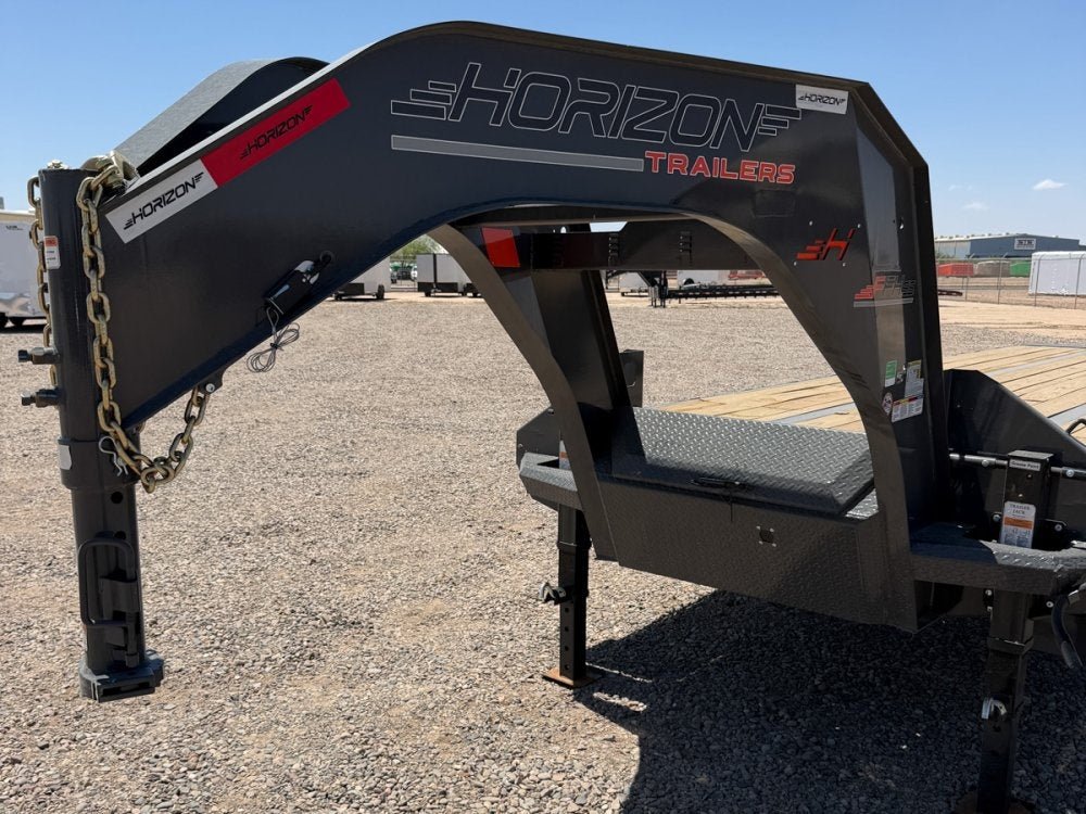 26' Horizon FFHSS Gooseneck Deckover Full Tilt Trailer - (2) 10K Axles 014792 - Stryker Dealership Group