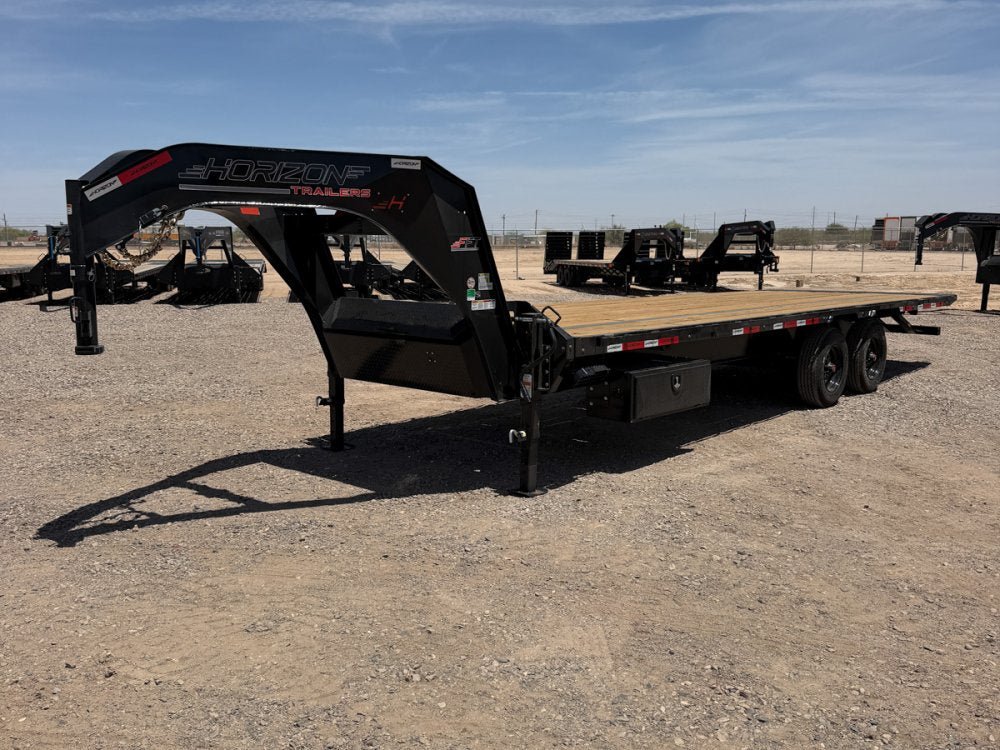 26' Horizon FFT Gooseneck Full Deckover Tilt Trailer - (2) 10K Axles 016929 - Stryker Dealership Group
