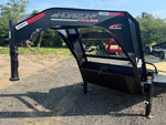 26' Horizon HET Gooseneck Equipment Tilt Trailer Drive Over Fenders - (2) 10K Axles 019986 - Stryker Dealership Group