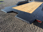26' Horizon HET Gooseneck Equipment Tilt Trailer Drive Over Fenders - (2) 10K Axles 019986 - Stryker Dealership Group