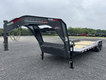 26' Horizon HET Gooseneck Equipment Tilt Trailer Drive Over Fenders - (2) 10K Axles 15457 - Stryker Dealership Group